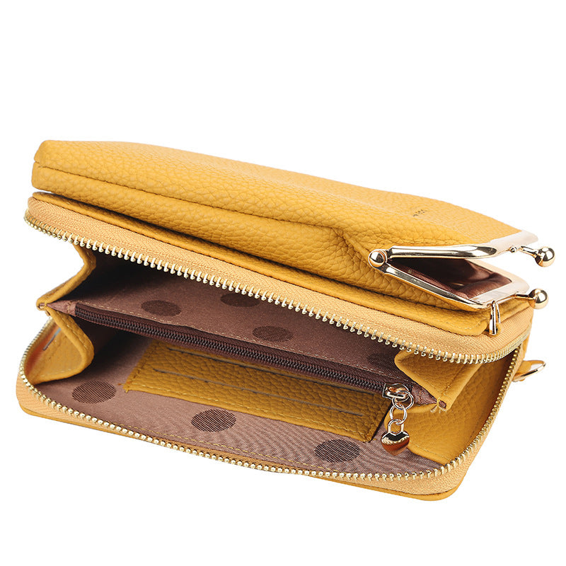 Fashion Mobile Phone Shoulder Bags With Lock Women Messenger Bag Wallet Fashion Mobile Phone Shoulder Bags With Lock Women Messenger Bag Wallet
